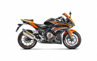 Akrapovic Slip-on Line RVS met E-keur Honda CBR 500 R 2016-2017